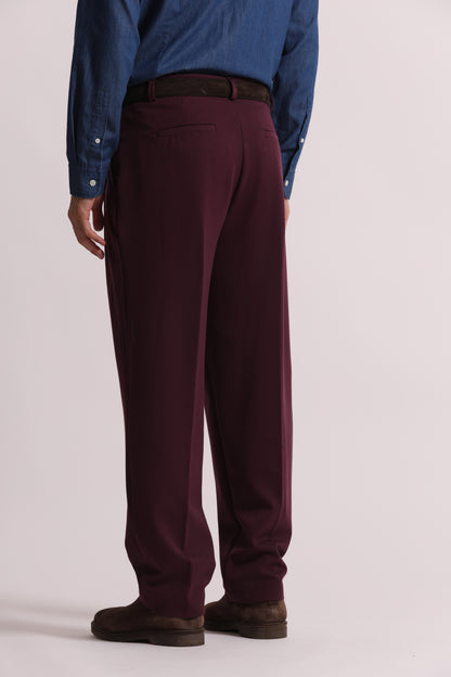PANTALONI IN MANOLANA CON PINCES