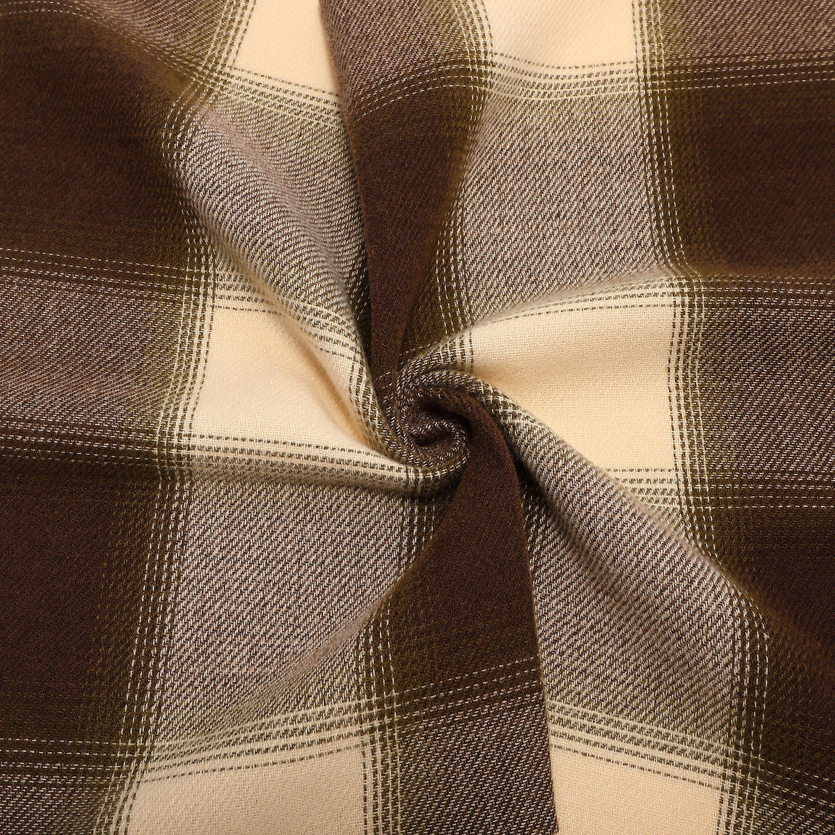 SCIARPA CON MOTIVO TARTAN E FRANGE