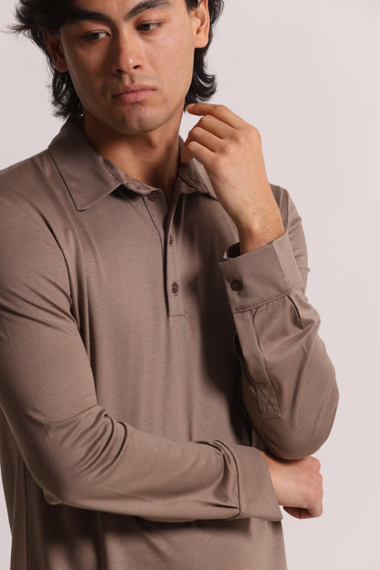 POLO IN COTONE E MODAL