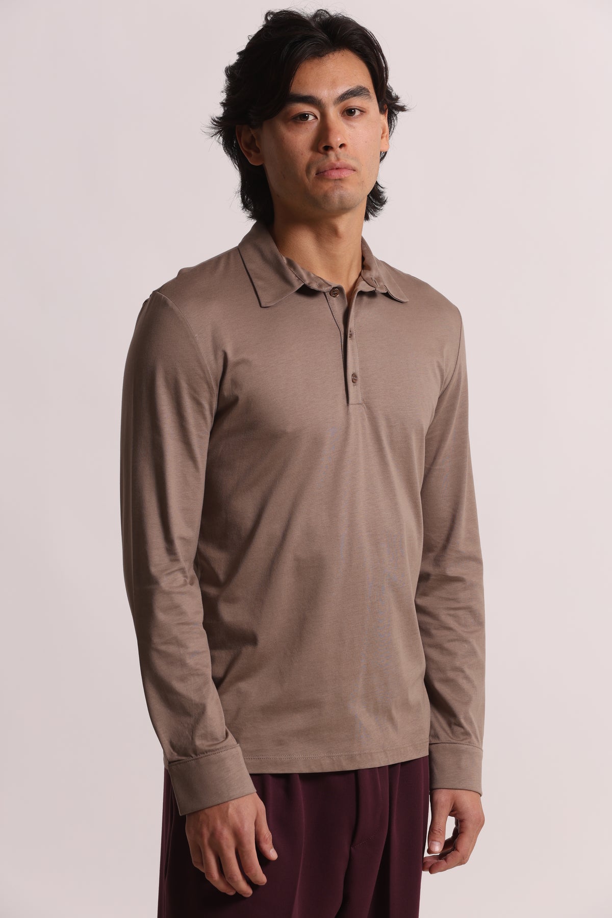 POLO IN COTONE E MODAL