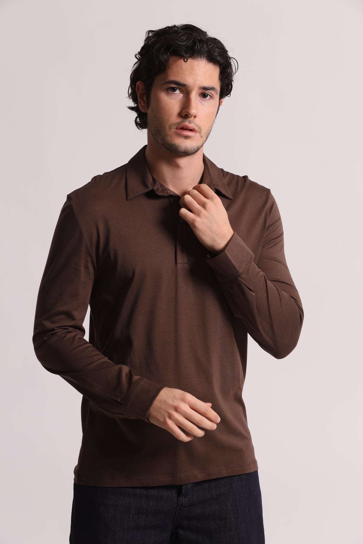 POLO IN COTONE E MODAL