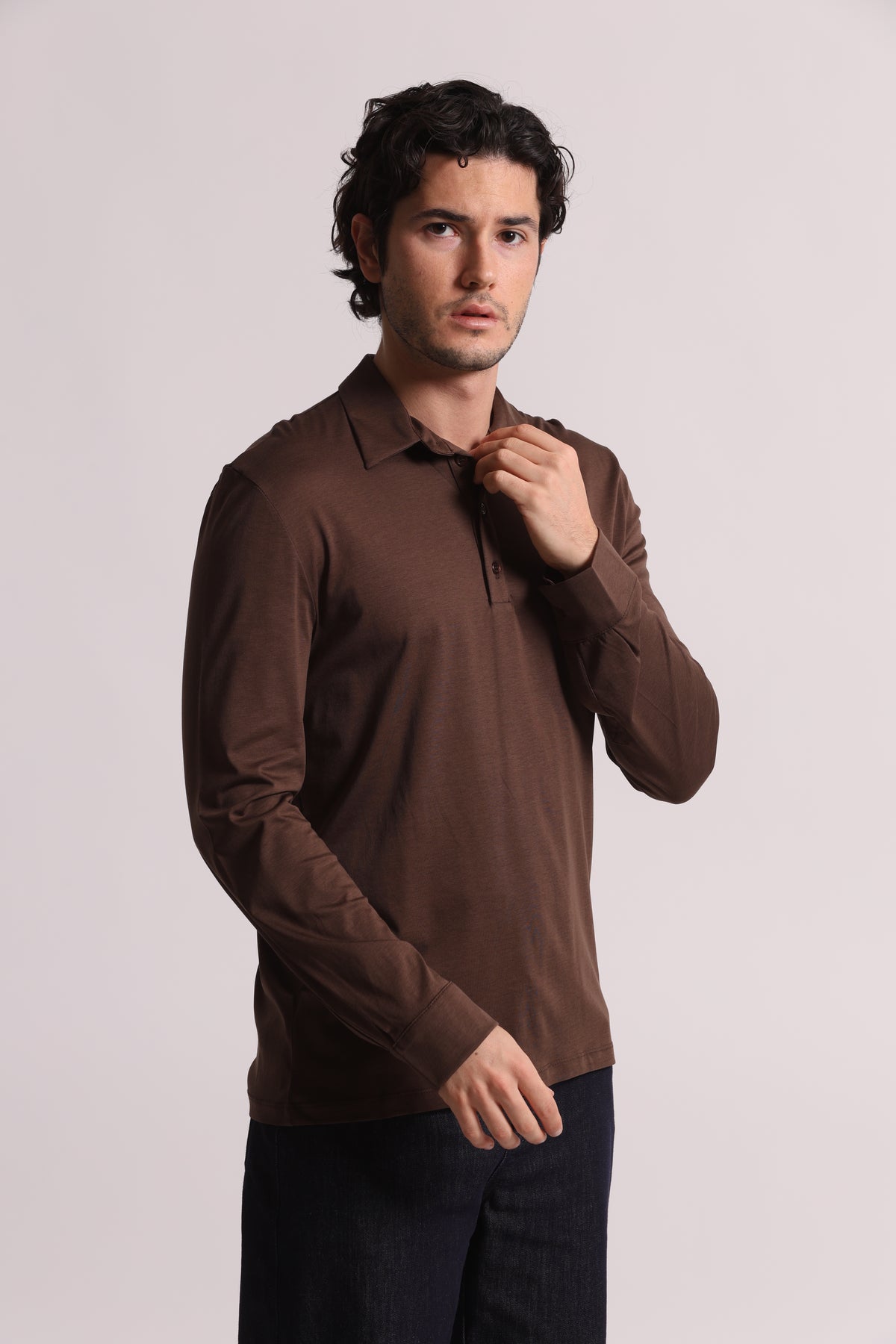 POLO IN COTONE E MODAL