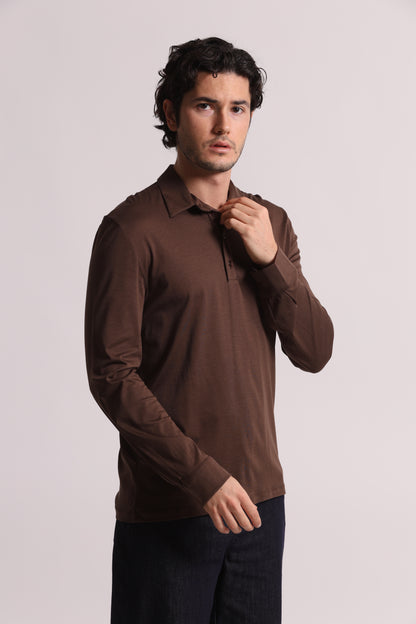 POLO IN COTONE E MODAL