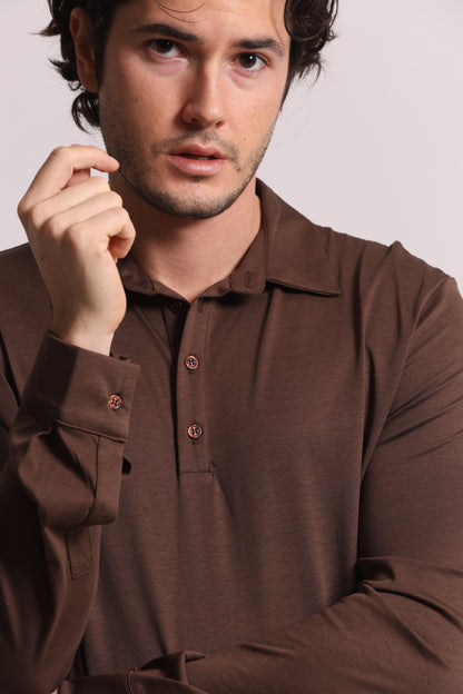 POLO IN COTONE E MODAL