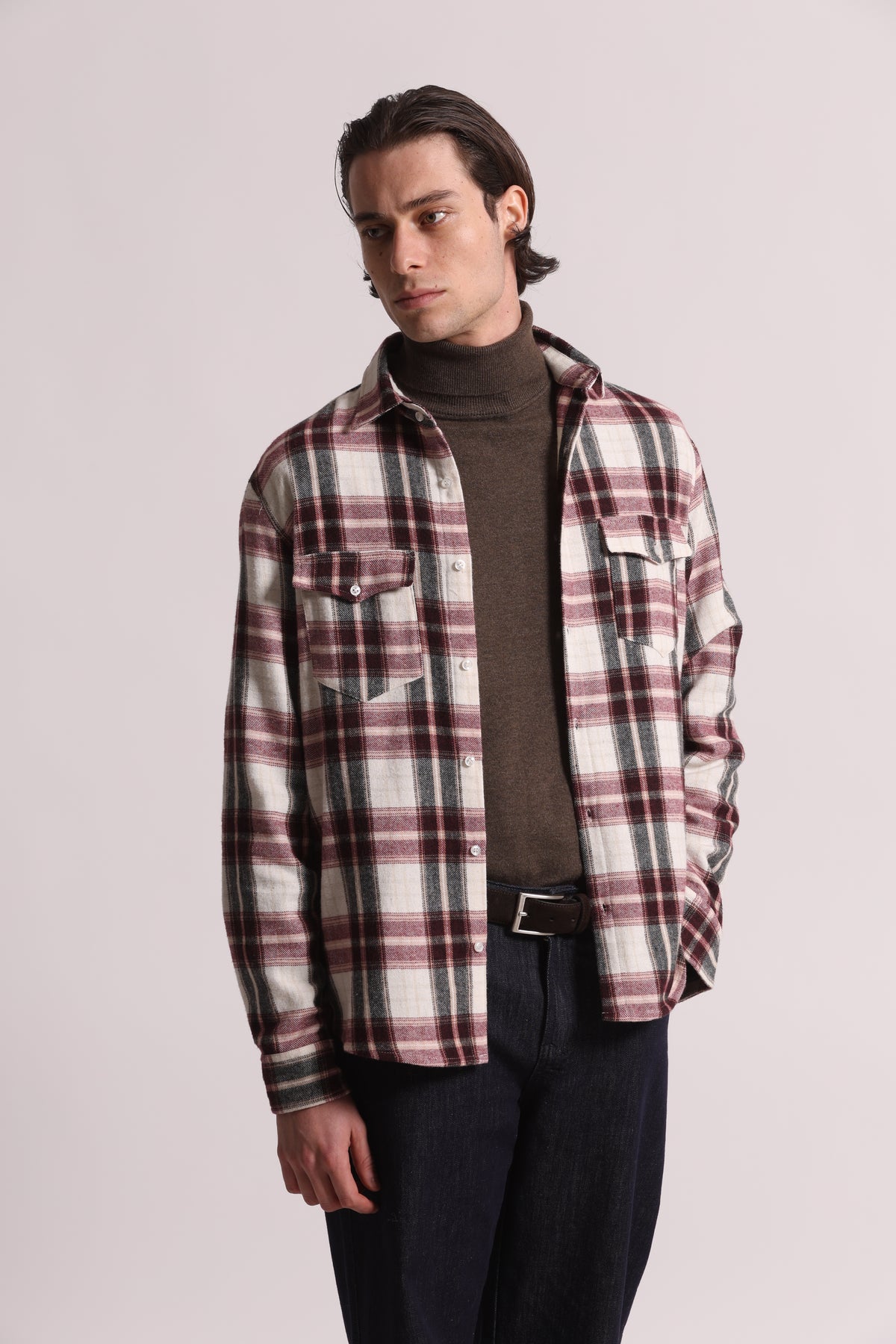 CAMICIA TARTAN IN FLANELLA