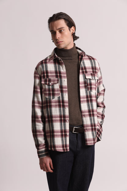 CAMICIA TARTAN IN FLANELLA