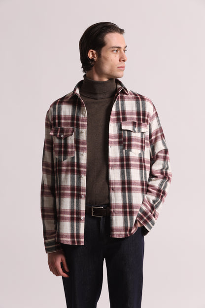 CAMICIA TARTAN IN FLANELLA