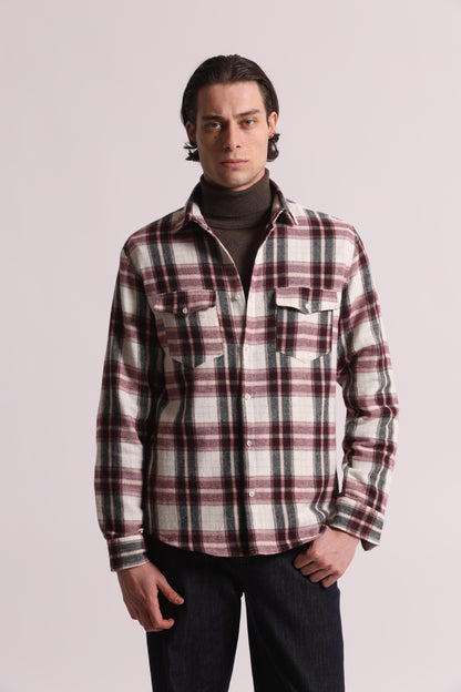 CAMICIA TARTAN IN FLANELLA