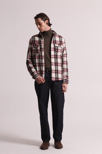 CAMICIA TARTAN IN FLANELLA