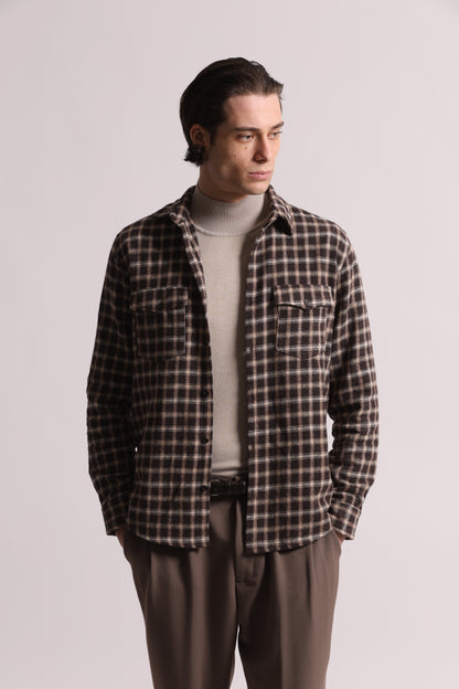 CAMICIA TARTAN IN FLANELLA