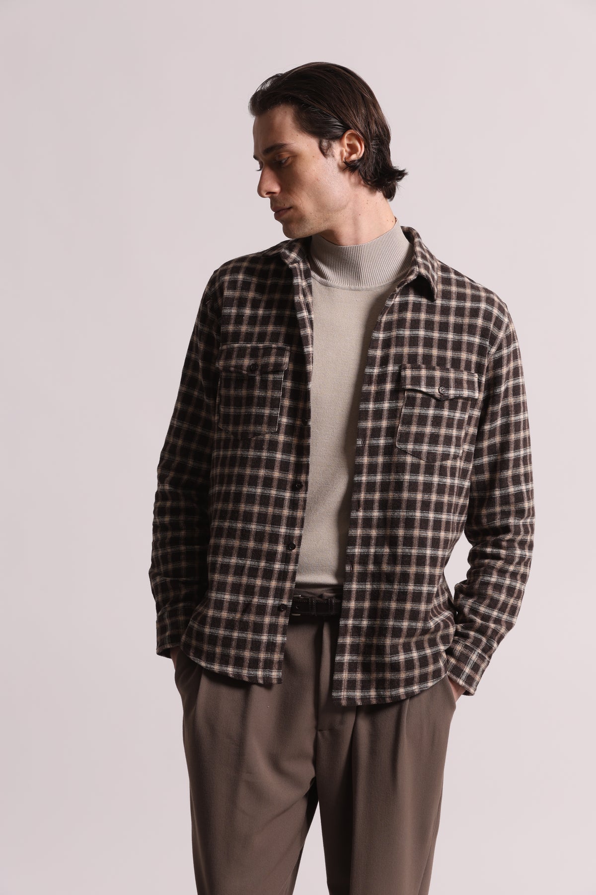 CAMICIA TARTAN IN FLANELLA
