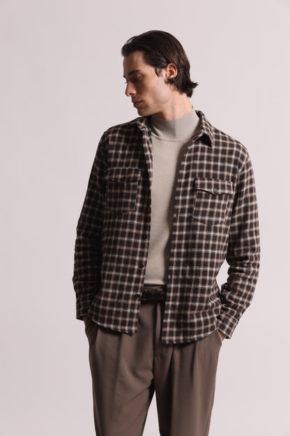 CAMICIA TARTAN IN FLANELLA