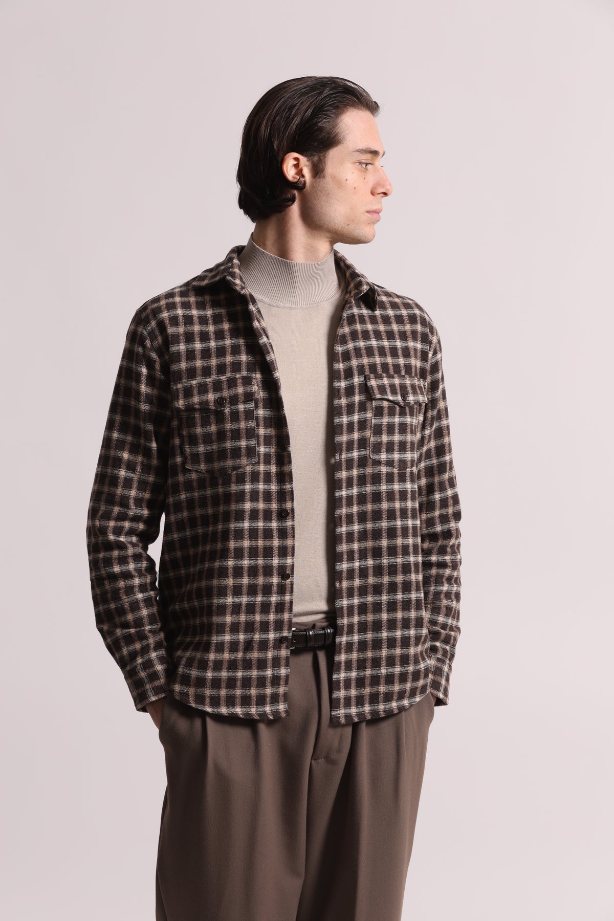 CAMICIA TARTAN IN FLANELLA