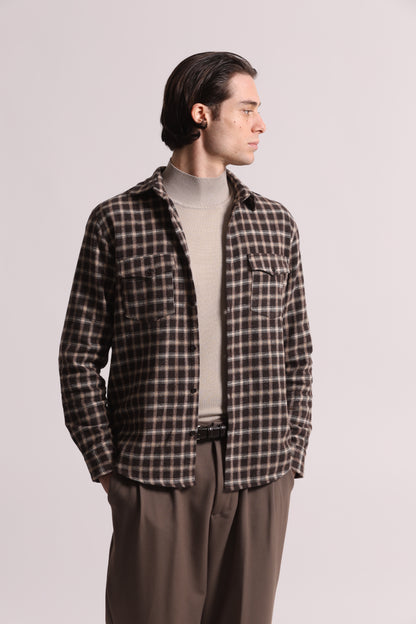 CAMICIA TARTAN IN FLANELLA