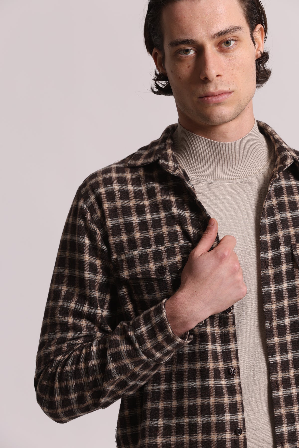 CAMICIA TARTAN IN FLANELLA