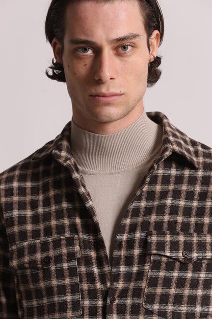 CAMICIA TARTAN IN FLANELLA