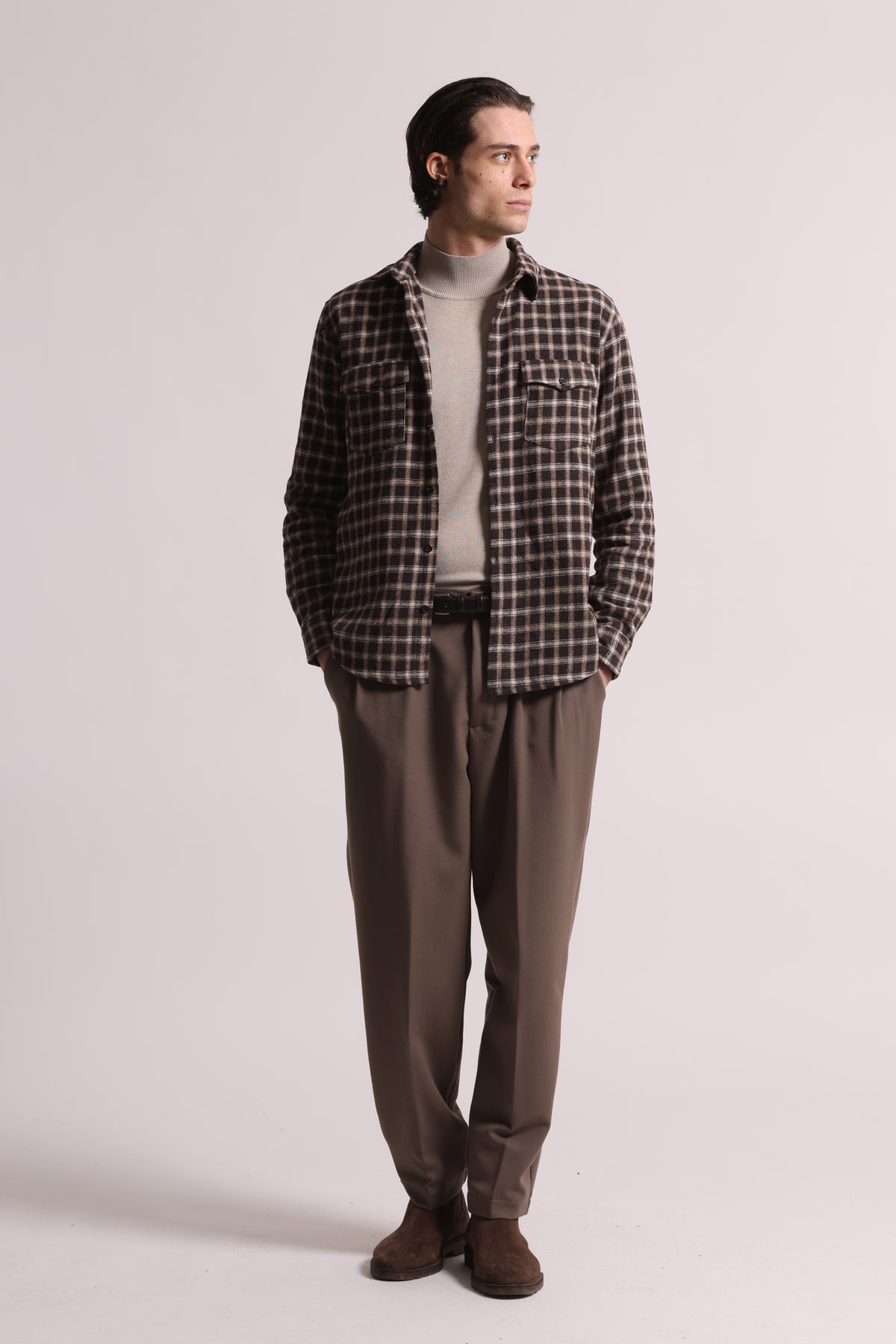 CAMICIA TARTAN IN FLANELLA