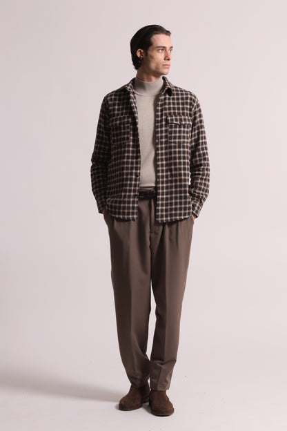 CAMICIA TARTAN IN FLANELLA
