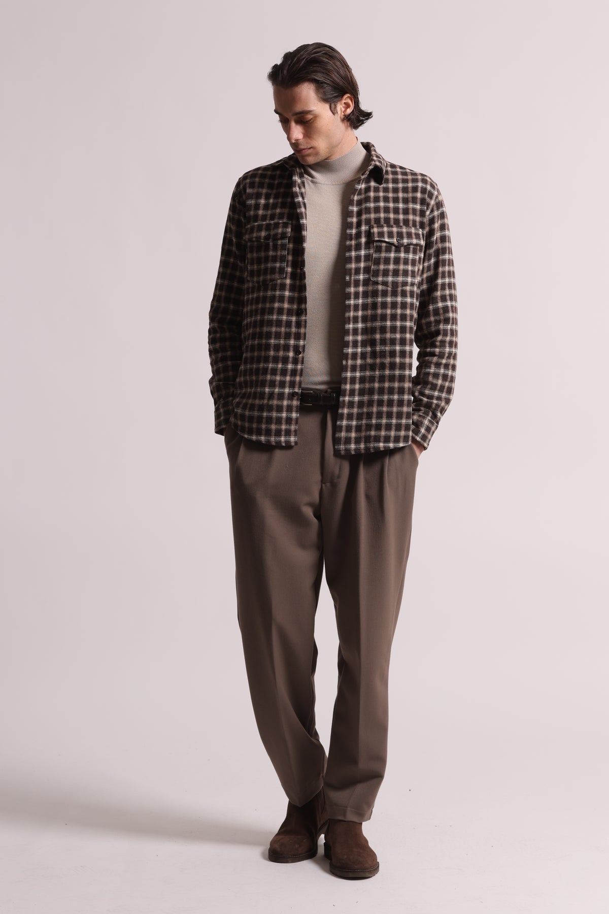 CAMICIA TARTAN IN FLANELLA