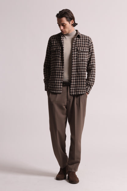 CAMICIA TARTAN IN FLANELLA