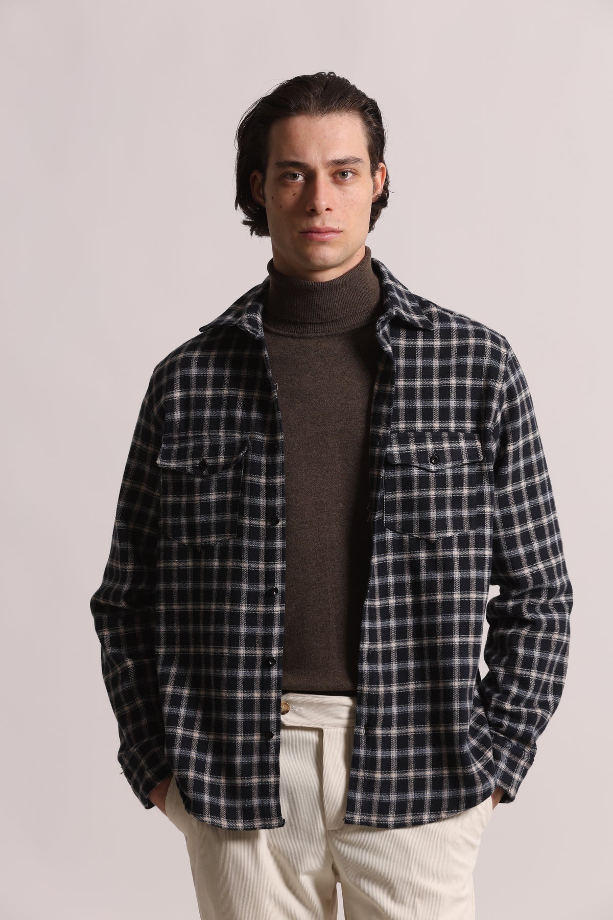 CAMICIA TARTAN IN FLANELLA