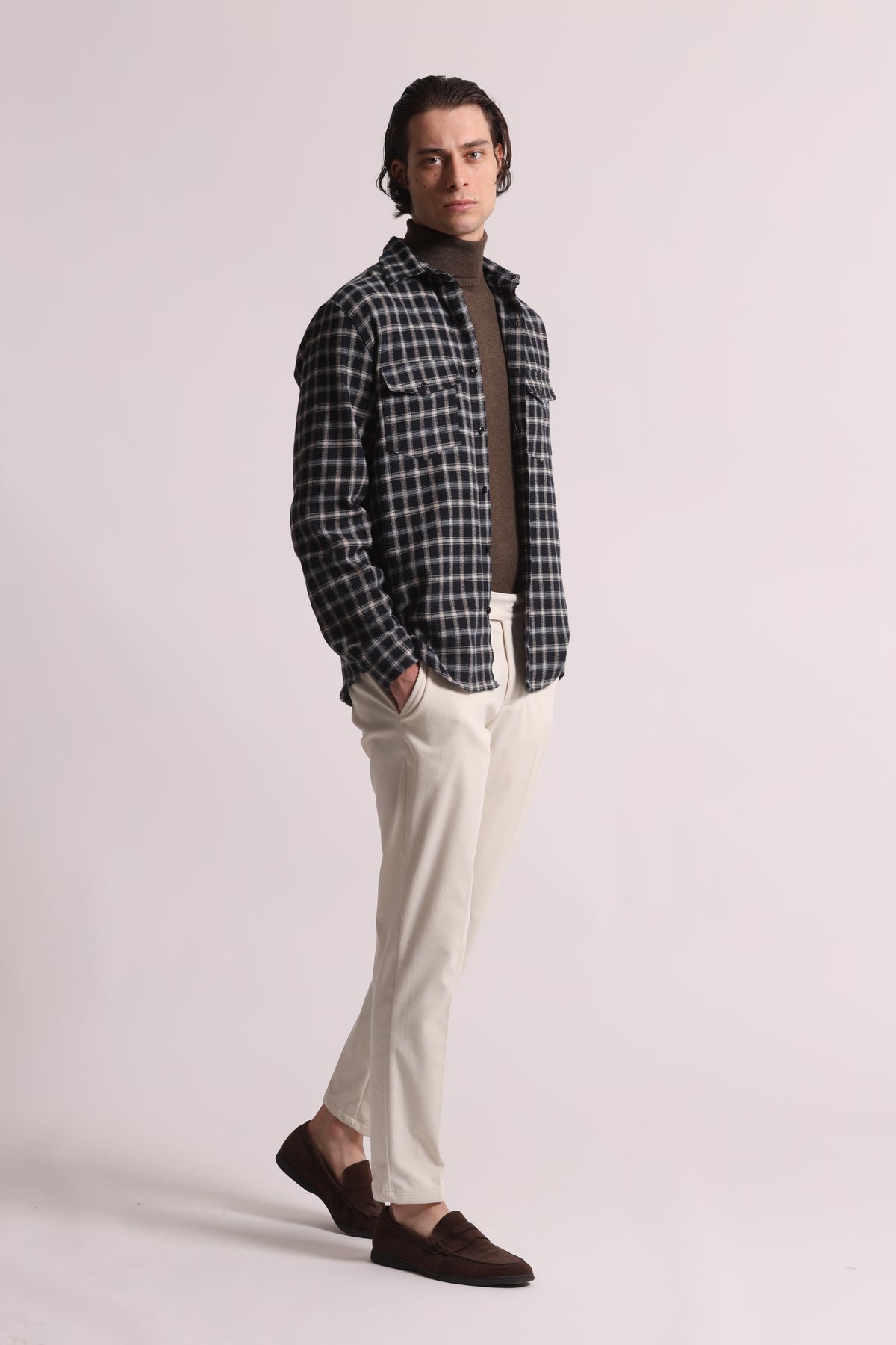 CAMICIA TARTAN IN FLANELLA