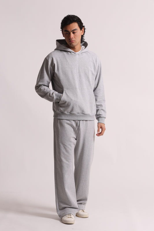 PANTALONI TUTA A GAMBA LARGA