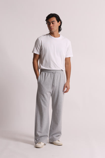 PANTALONI TUTA A GAMBA LARGA
