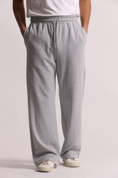 PANTALONI TUTA A GAMBA LARGA