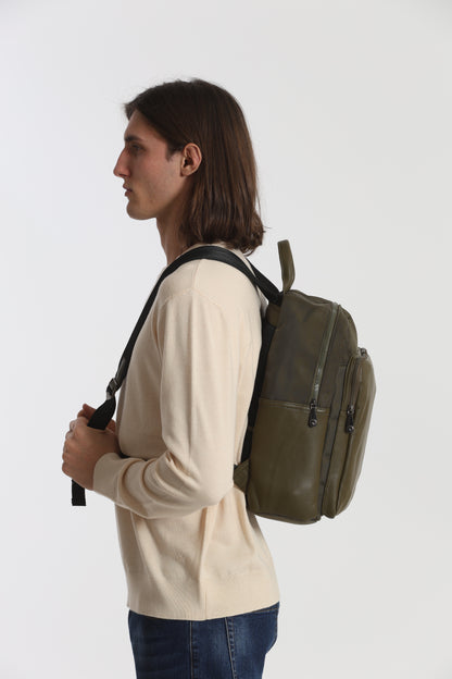 ZAINO CON TASCA IN SIMILPELLE