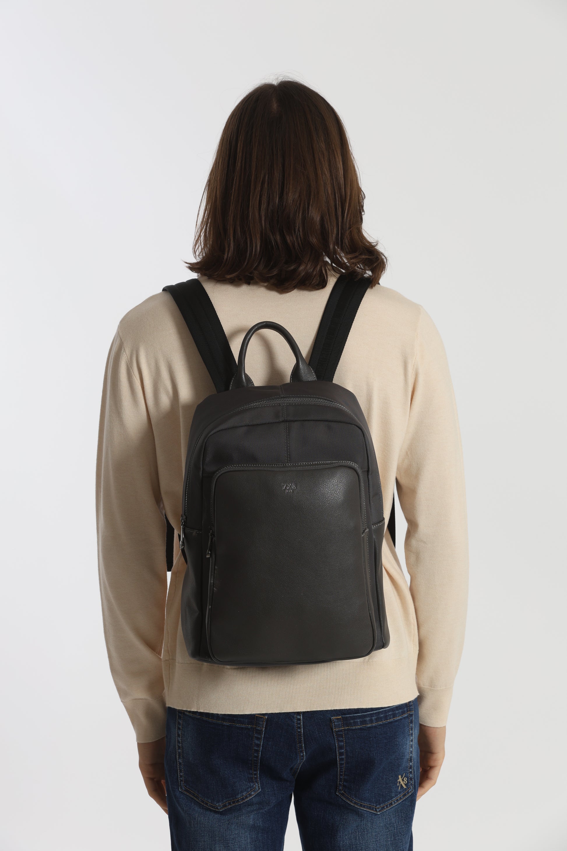 ZAINO CON TASCA IN SIMILPELLE