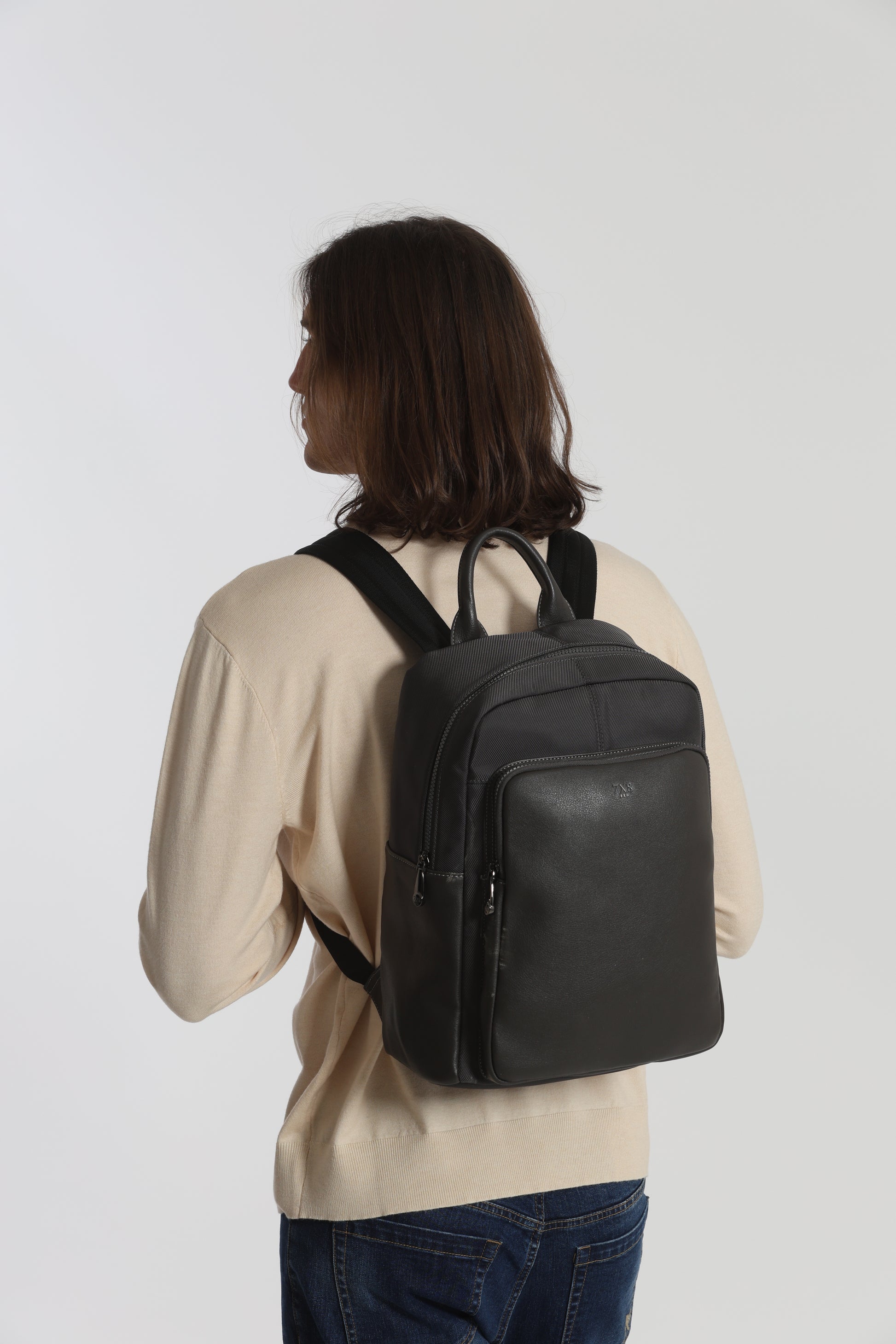 ZAINO CON TASCA IN SIMILPELLE