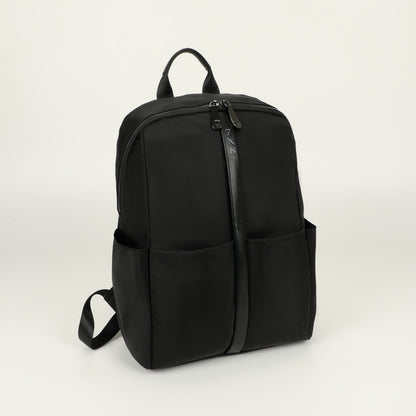 ZAINO IN TESSUTO TECNICO CON DETTAGLI IN SIMILPELLE