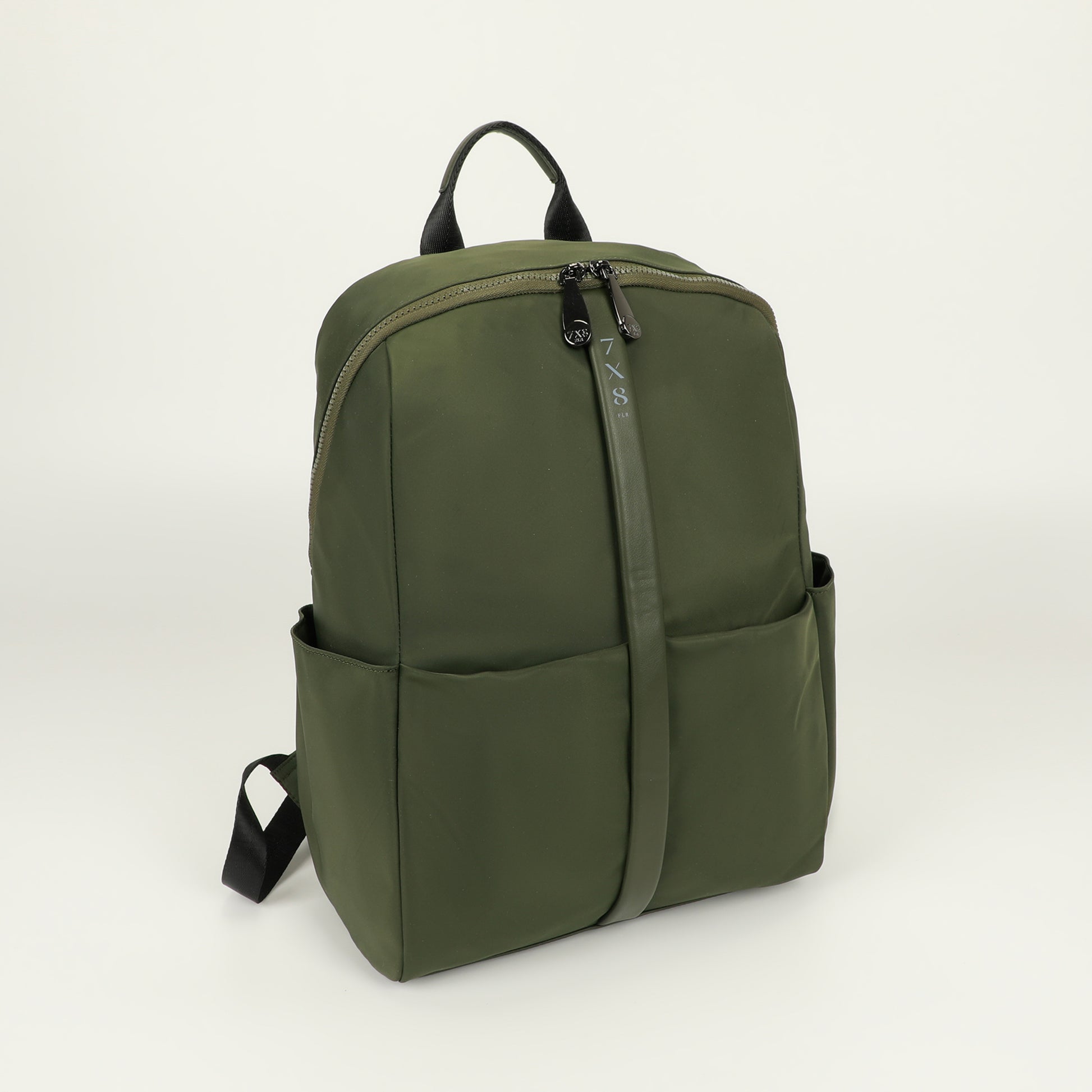 ZAINO IN TESSUTO TECNICO CON DETTAGLI IN SIMILPELLE