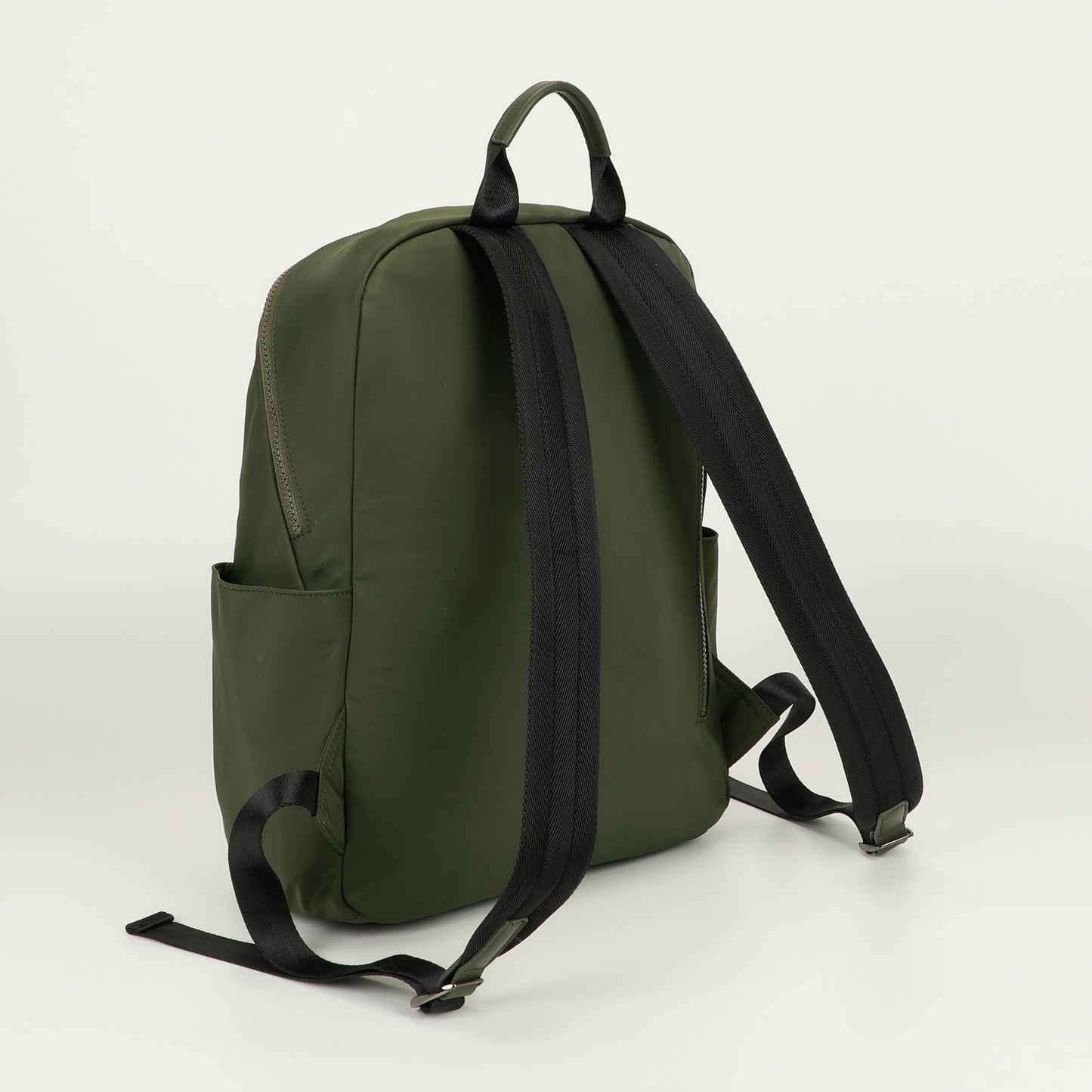 ZAINO IN TESSUTO TECNICO CON DETTAGLI IN SIMILPELLE