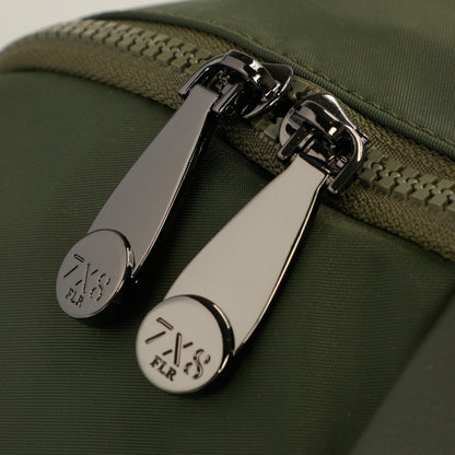 ZAINO IN TESSUTO TECNICO CON DETTAGLI IN SIMILPELLE