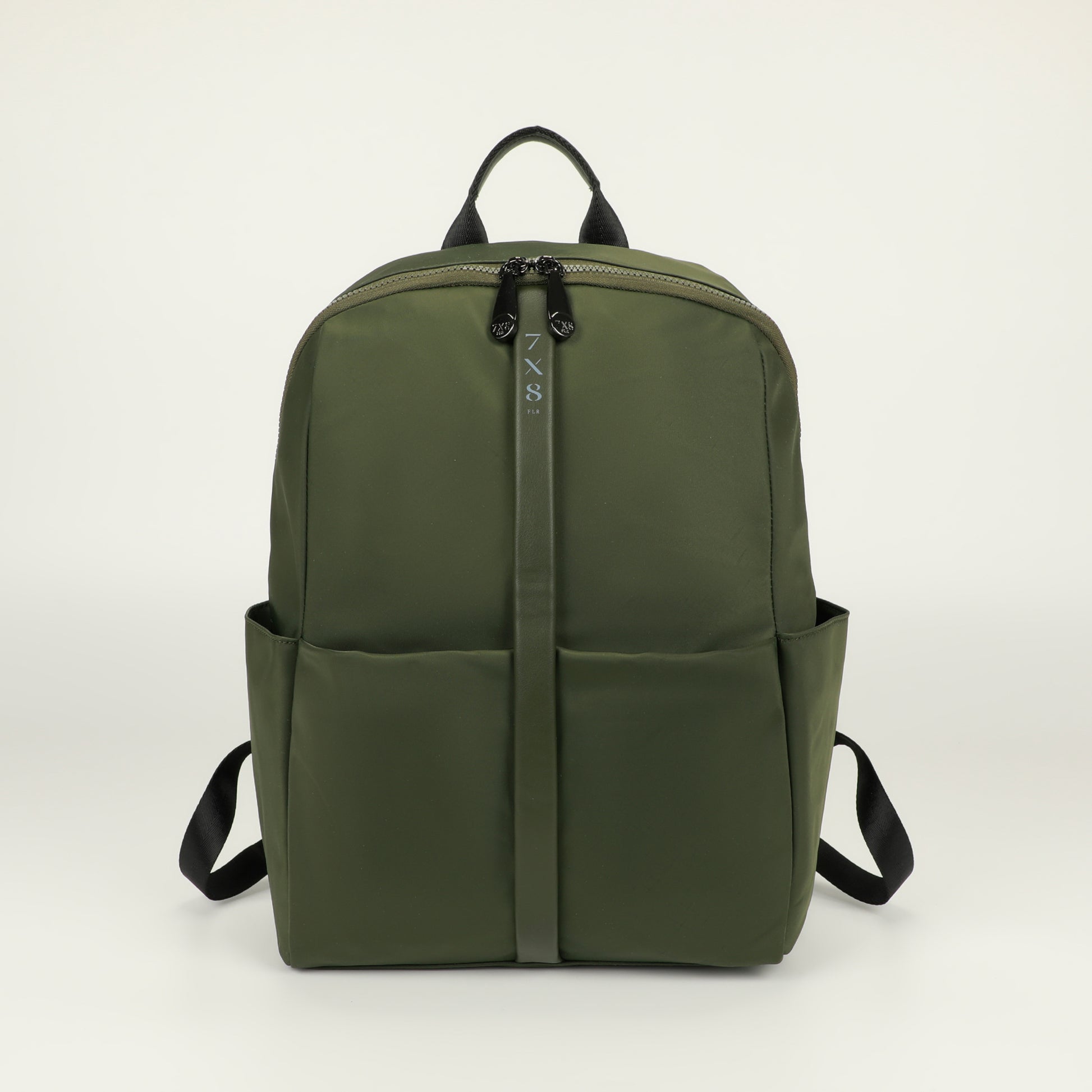 ZAINO IN TESSUTO TECNICO CON DETTAGLI IN SIMILPELLE