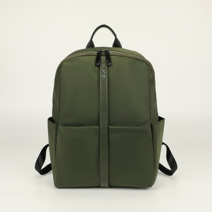 ZAINO IN TESSUTO TECNICO CON DETTAGLI IN SIMILPELLE