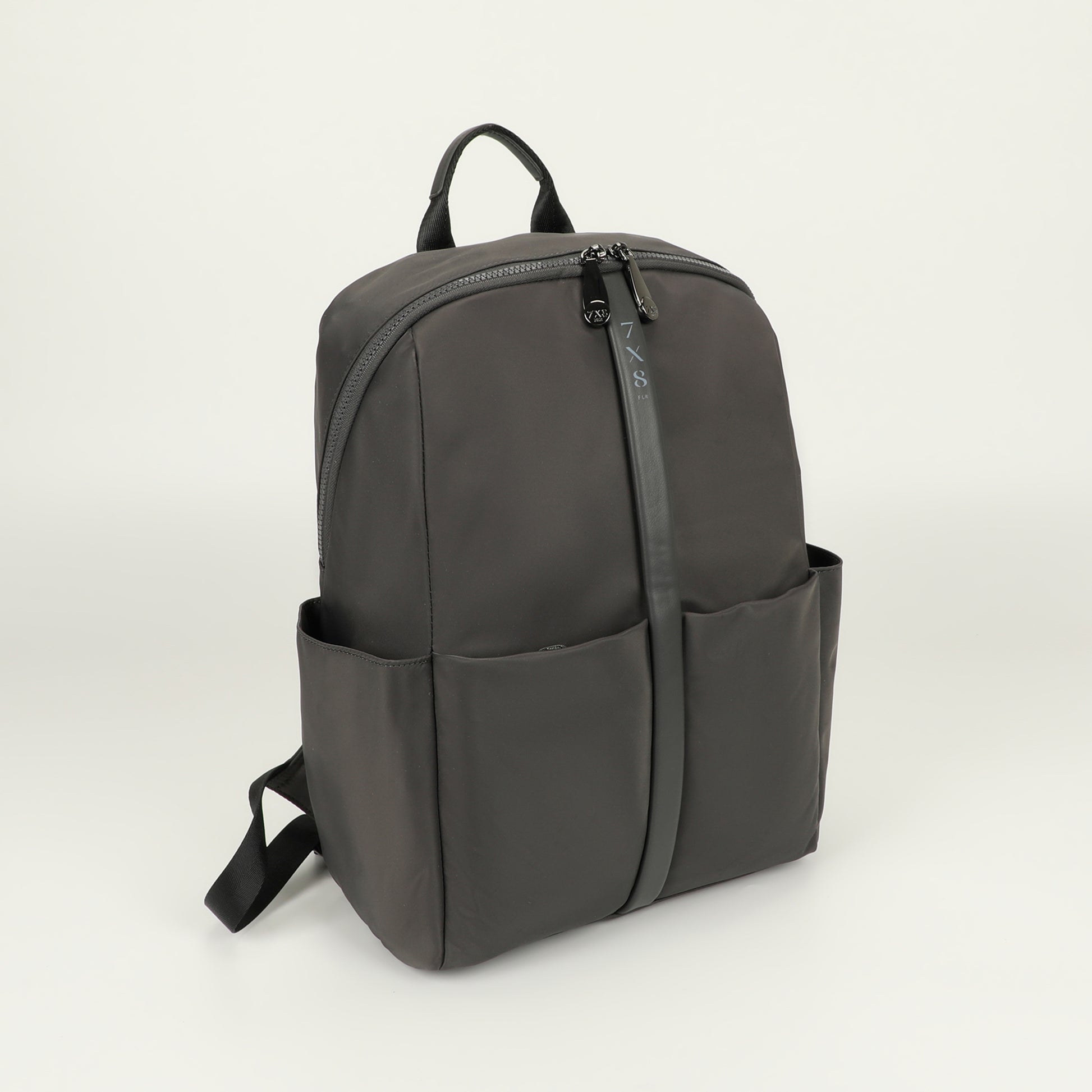 ZAINO IN TESSUTO TECNICO CON DETTAGLI IN SIMILPELLE