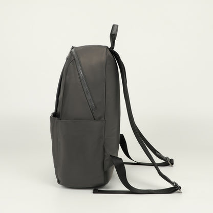 ZAINO IN TESSUTO TECNICO CON DETTAGLI IN SIMILPELLE