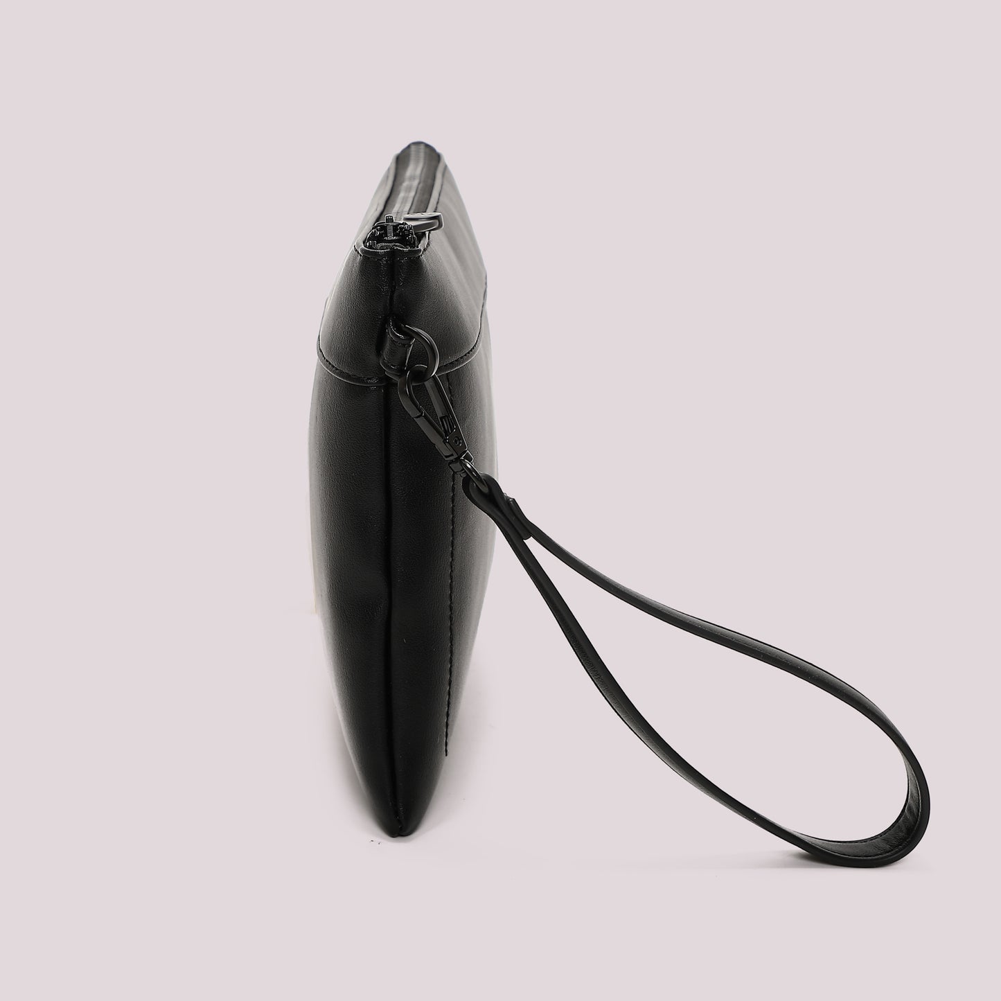 BORSA POCHETTE TINTA UNITA