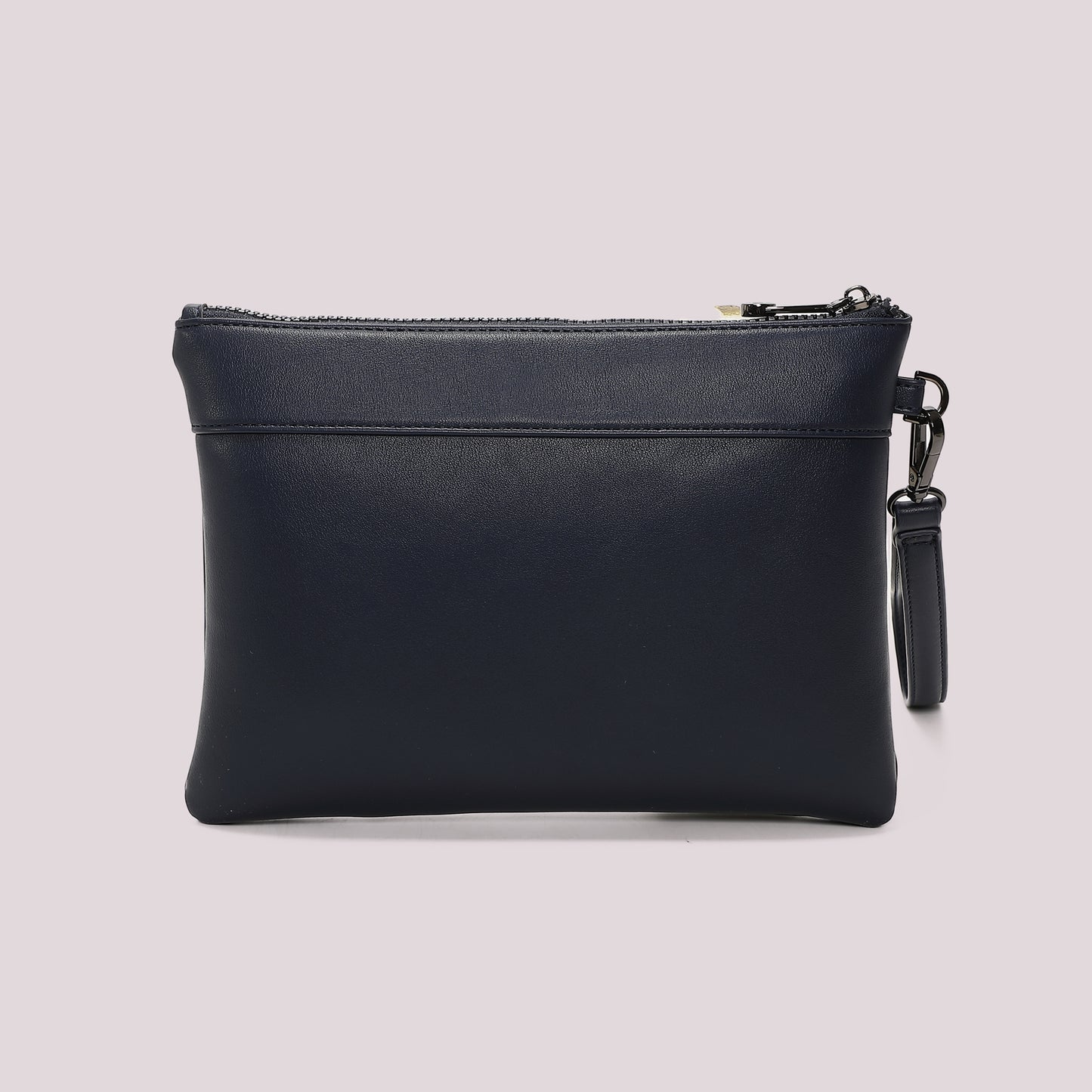 BORSA POCHETTE TINTA UNITA