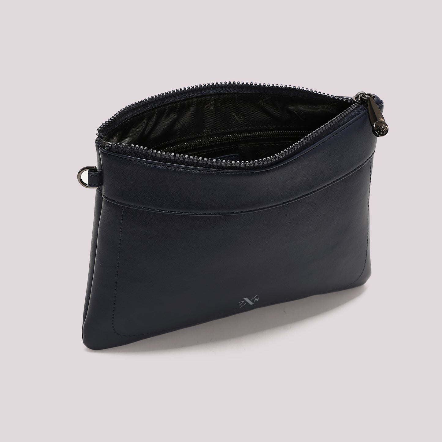 BORSA POCHETTE TINTA UNITA