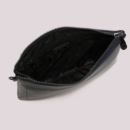 BORSA POCHETTE TINTA UNITA