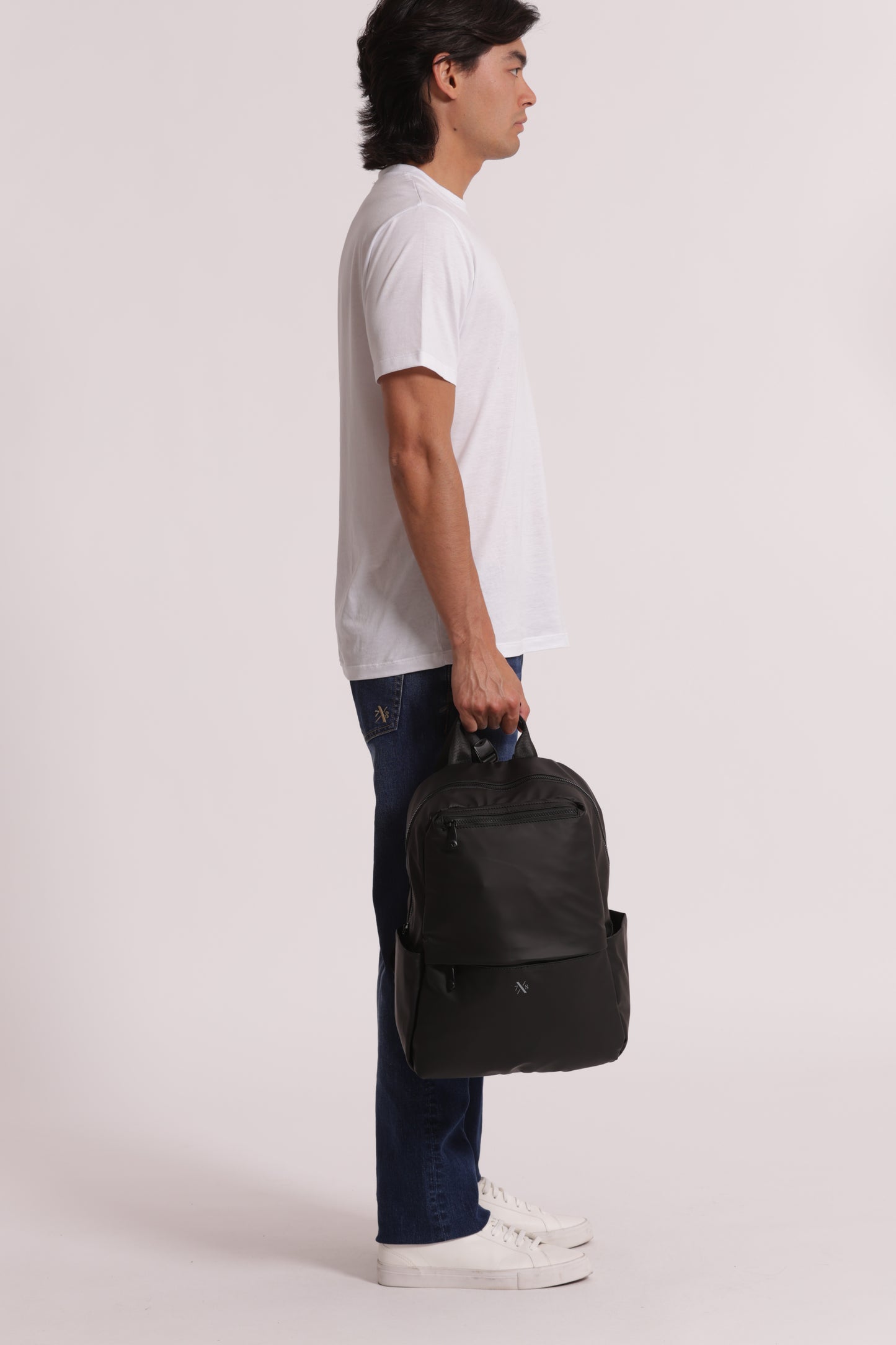 ZAINO GOMMATO IN TINTA UNITA