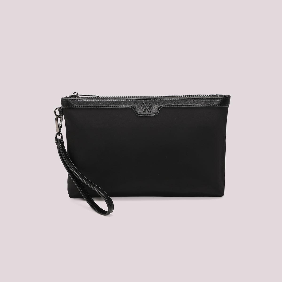 POCHETTE IN NYLON IN TINTA UNITA