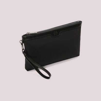 POCHETTE IN NYLON IN TINTA UNITA