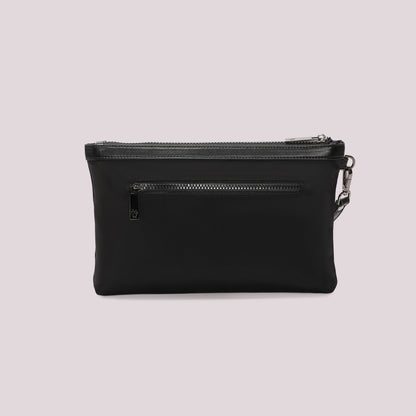 POCHETTE IN NYLON IN TINTA UNITA