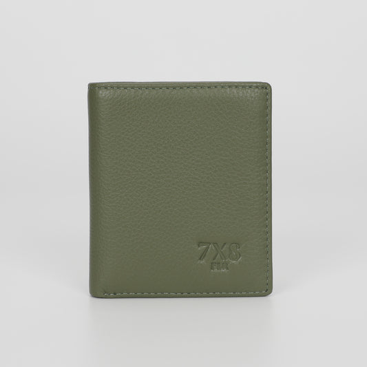 PORTAFOGLIO MINI CON ZIP IN PELLE