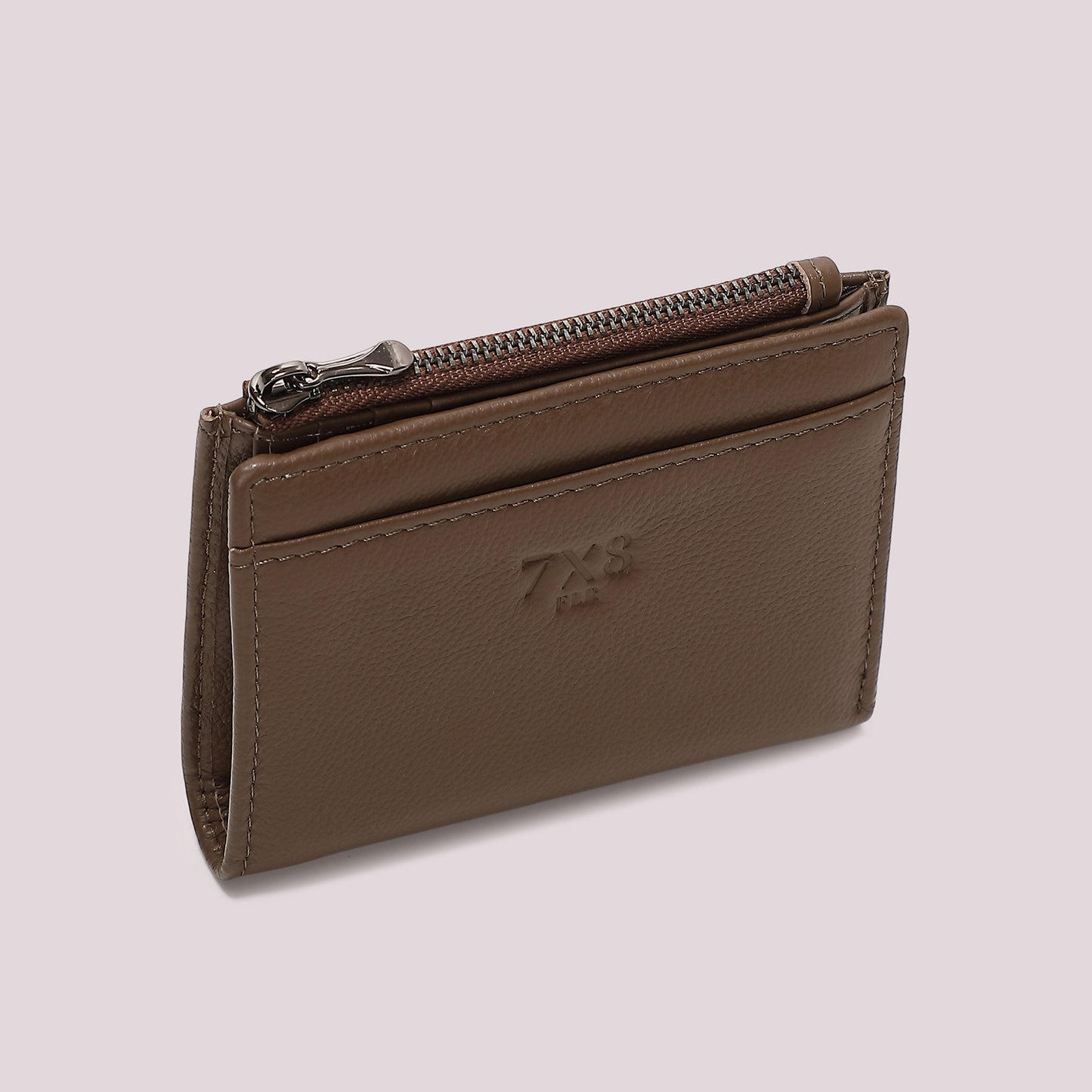 PORTAFOGLIO IN PELLE CON PORTADOCUMENTI E PORTAMONETE